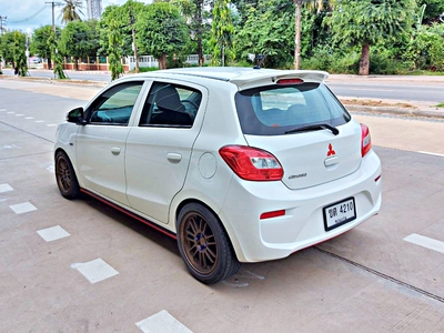 รถบ้าน รถมือสอง Mitsubishi Mirage 1.2 รุ่น GLX เกียร์ Auto ปี 2017 โดย หญิงรถบ้าน รถมือสองขอนแก่น ราคาถูก ผ่อนสบาย