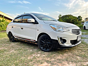 รถบ้าน รถมือสอง Mitsubishi Attrage RalliArt Limited Edition 1.2 รุ่น GLS เกียร์ Auto ปี 2016 โดย หญิงรถบ้าน รถมือสองขอนแก่น ราคาถูก ผ่อนสบาย