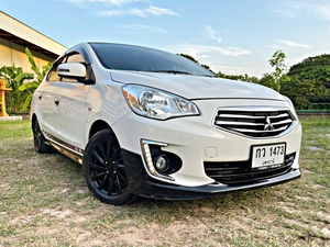 รถบ้าน รถมือสอง Mitsubishi Attrage RalliArt Limited Edition 1.2 รุ่น GLS เกียร์ Auto ปี 2016 โดย หญิงรถบ้าน รถมือสองขอนแก่น ราคาถูก ผ่อนสบาย