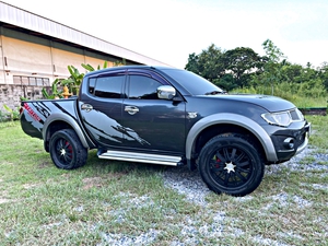 รถบ้าน รถมือสอง Mitsubishi Triton Plus 2.4 เบนซิน CNG แท้โรงงาน Double CAB เกียร์ MT ปี 2011 โดย หญิงรถบ้าน รถมือสองขอนแก่น ราคาถูก ผ่อนสบาย