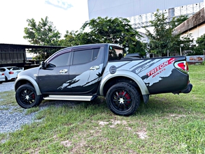 รถบ้าน รถมือสอง Mitsubishi Triton Plus 2.4 เบนซิน CNG แท้โรงงาน Double CAB เกียร์ MT ปี 2011 โดย หญิงรถบ้าน รถมือสองขอนแก่น ราคาถูก ผ่อนสบาย
