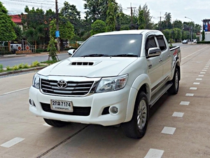 รถบ้าน รถมือสอง Toyota Hilux Vigo Champ Prerunner Double CAB 2.5 รุ่น E เกียร์ Auto ปี 2013 โดย หญิงรถบ้าน รถมือสองขอนแก่น ราคาถูก ผ่อนสบาย