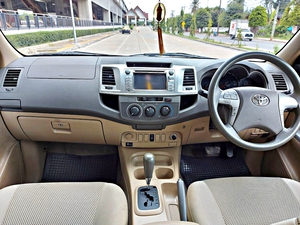รถบ้าน รถมือสอง Toyota Hilux Vigo Champ Prerunner Double CAB 2.5 รุ่น E เกียร์ Auto ปี 2013 โดย หญิงรถบ้าน รถมือสองขอนแก่น ราคาถูก ผ่อนสบาย
