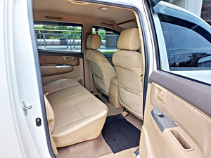 รถบ้าน รถมือสอง Toyota Hilux Vigo Champ Prerunner Double CAB 2.5 รุ่น E เกียร์ Auto ปี 2013 โดย หญิงรถบ้าน รถมือสองขอนแก่น ราคาถูก ผ่อนสบาย