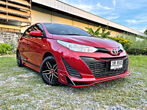 รถบ้าน รถมือสอง All New Toyota Yaris 1.2  รุ่น E เกียร์ Auto ปี 2017 โดย หญิงรถบ้าน รถมือสองขอนแก่น ราคาถูก ผ่อนสบาย