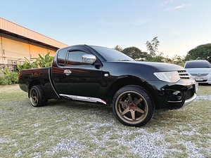 รถบ้าน รถมือสอง Mitsubishi Triton MEGA CAB  2.4 เบนซิน CNG แท้โรงงาน เกียร์ MT ปี 2011 โดย หญิงรถบ้าน รถมือสองขอนแก่น ราคาถูก ผ่อนสบาย