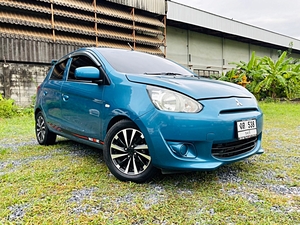 รถบ้าน รถมือสอง Mitsubishi Mirage 1.2 รุ่น GLX เกียร์ Auto ปี 2556  โดย หญิงรถบ้าน รถมือสองขอนแก่น ราคาถูก ผ่อนสบาย