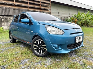 รถบ้าน รถมือสอง Mitsubishi Mirage 1.2 รุ่น GLX เกียร์ Auto ปี 2556  โดย หญิงรถบ้าน รถมือสองขอนแก่น ราคาถูก ผ่อนสบาย
