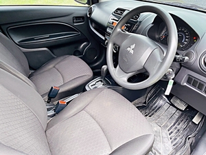 รถบ้าน รถมือสอง Mitsubishi Mirage 1.2 รุ่น GLX เกียร์ Auto ปี 2556  โดย หญิงรถบ้าน รถมือสองขอนแก่น ราคาถูก ผ่อนสบาย