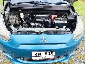 รถบ้าน รถมือสอง Mitsubishi Mirage 1.2 รุ่น GLX เกียร์ Auto ปี 2556  โดย หญิงรถบ้าน รถมือสองขอนแก่น ราคาถูก ผ่อนสบาย