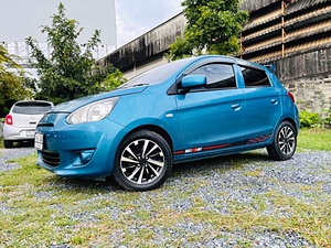 รถบ้าน รถมือสอง Mitsubishi Mirage 1.2 รุ่น GLX เกียร์ Auto ปี 2556  โดย หญิงรถบ้าน รถมือสองขอนแก่น ราคาถูก ผ่อนสบาย