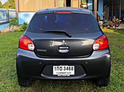 รถบ้าน รถมือสอง Mitsubishi Mirage 1.2 รุ่น GLX เกียร์ Auto ปี 2013 โดย หญิงรถบ้าน รถมือสองขอนแก่น ราคาถูก ผ่อนสบาย