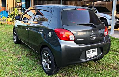 รถบ้าน รถมือสอง Mitsubishi Mirage 1.2 รุ่น GLX เกียร์ Auto ปี 2013 โดย หญิงรถบ้าน รถมือสองขอนแก่น ราคาถูก ผ่อนสบาย