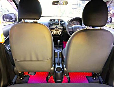 รถบ้าน รถมือสอง Mitsubishi Mirage 1.2 รุ่น GLX เกียร์ Auto ปี 2013 โดย หญิงรถบ้าน รถมือสองขอนแก่น ราคาถูก ผ่อนสบาย