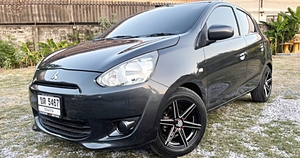 รถบ้าน รถมือสอง Mitsubishi Mirage 1.2 รุ่น GLX เกียร์ Auto ปี 2012 โดย หญิงรถบ้าน รถมือสองขอนแก่น ราคาถูก ผ่อนสบาย