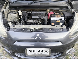 รถบ้าน รถมือสอง Mitsubishi Mirage 1.2 รุ่น GLX เกียร์ MT ปี 2012 โดย หญิงรถบ้าน รถมือสองขอนแก่น ราคาถูก ผ่อนสบาย