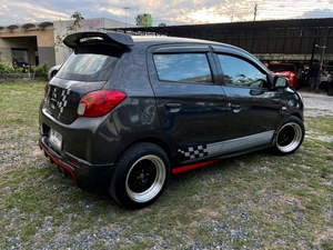 รถบ้าน รถมือสอง Mitsubishi Mirage 1.2 รุ่น GLX เกียร์ MT ปี 2012 โดย หญิงรถบ้าน รถมือสองขอนแก่น ราคาถูก ผ่อนสบาย