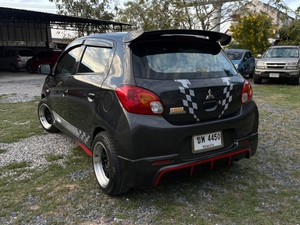 รถบ้าน รถมือสอง Mitsubishi Mirage 1.2 รุ่น GLX เกียร์ MT ปี 2012 โดย หญิงรถบ้าน รถมือสองขอนแก่น ราคาถูก ผ่อนสบาย