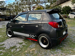 รถบ้าน รถมือสอง Mitsubishi Mirage 1.2 รุ่น GLX เกียร์ MT ปี 2012 โดย หญิงรถบ้าน รถมือสองขอนแก่น ราคาถูก ผ่อนสบาย