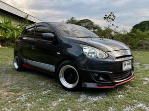 รถบ้าน รถมือสอง Mitsubishi Mirage 1.2 รุ่น GLX เกียร์ MT ปี 2012 โดย หญิงรถบ้าน รถมือสองขอนแก่น ราคาถูก ผ่อนสบาย