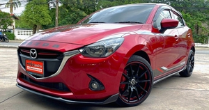 รถบ้าน รถมือสอง Mazda2 Hatchback 1.3 SkyActiv-G รุ่น Top สุด เกียร์ Auto ปี 2560 โดย หญิงรถบ้าน รถมือสองขอนแก่น ราคาถูก ผ่อนสบาย
