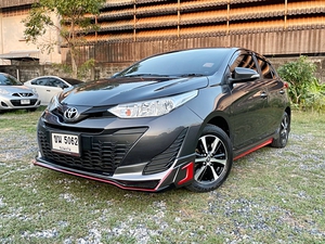 รถบ้าน รถมือสอง Toyota Yaris 1.2  รุ่น E เกียร์ Auto ปี 2018  โดย หญิงรถบ้าน รถมือสองขอนแก่น ราคาถูก ผ่อนสบาย