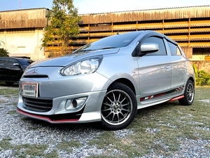 รถบ้าน รถมือสอง Mitsubishi Mirage 1.2 รุ่น GLX เกียร์ Auto ปี 2012 โดย หญิงรถบ้าน รถมือสองขอนแก่น ราคาถูก ผ่อนสบาย