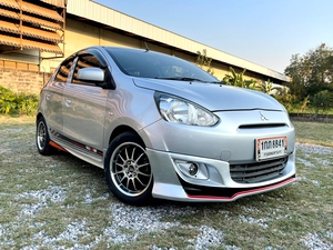 รถบ้าน รถมือสอง Mitsubishi Mirage 1.2 รุ่น GLX เกียร์ Auto ปี 2012 โดย หญิงรถบ้าน รถมือสองขอนแก่น ราคาถูก ผ่อนสบาย