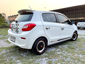 รถบ้าน รถมือสอง Mitsubishi Mirage 1.2 รุ่น GLX เกียร์ MT ปี 2018  โดย หญิงรถบ้าน รถมือสองขอนแก่น ราคาถูก ผ่อนสบาย