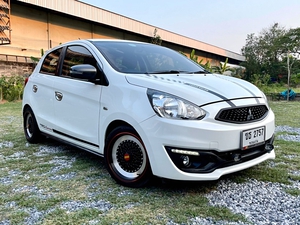 รถบ้าน รถมือสอง Mitsubishi Mirage 1.2 รุ่น GLX เกียร์ MT ปี 2018  โดย หญิงรถบ้าน รถมือสองขอนแก่น ราคาถูก ผ่อนสบาย