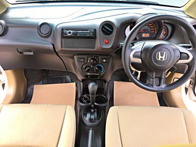 รถบ้าน รถมือสอง Honda Brio Amaze 1.2 i-VTEC รุ่น S เกียร์ ​Auto ปี 2013 โดย หญิงรถบ้าน รถมือสองขอนแก่น ราคาถูก ผ่อนสบาย