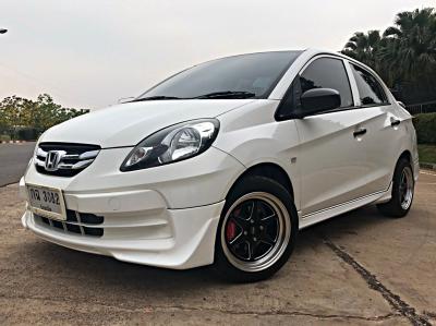 รถบ้าน รถมือสอง Honda Brio Amaze 1.2 i-VTEC รุ่น S เกียร์ ​Auto ปี 2013 โดย หญิงรถบ้าน รถมือสองขอนแก่น ราคาถูก ผ่อนสบาย