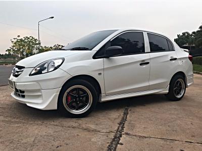 รถบ้าน รถมือสอง Honda Brio Amaze 1.2 i-VTEC รุ่น S เกียร์ ​Auto ปี 2013 โดย หญิงรถบ้าน รถมือสองขอนแก่น ราคาถูก ผ่อนสบาย