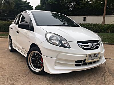 รถบ้าน รถมือสอง Honda Brio Amaze 1.2 i-VTEC รุ่น S เกียร์ ​Auto ปี 2013 โดย หญิงรถบ้าน รถมือสองขอนแก่น ราคาถูก ผ่อนสบาย