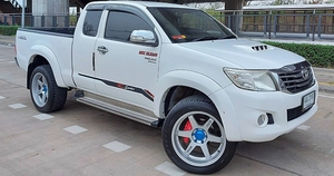 รถบ้าน รถมือสอง Toyota Hilux Vigo Champ Prerunner Smart Cab 2.5 E เกียร์ MT ปี 2013  โดย หญิงรถบ้าน รถมือสองขอนแก่น ราคาถูก ผ่อนสบาย