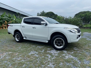 รถบ้าน รถมือสอง Mitsubishi Triton Plus Double Cab 2.4 GLX เกียร์ MT ปี 2018 โดย หญิงรถบ้าน รถมือสองขอนแก่น ราคาถูก ผ่อนสบาย