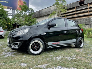 รถบ้าน รถมือสอง Mitsubishi Mirage 1.2 รุ่น GL เกียร์ MT ปี 2016  โดย หญิงรถบ้าน รถมือสองขอนแก่น ราคาถูก ผ่อนสบาย