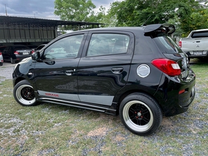 รถบ้าน รถมือสอง Mitsubishi Mirage 1.2 รุ่น GL เกียร์ MT ปี 2016  โดย หญิงรถบ้าน รถมือสองขอนแก่น ราคาถูก ผ่อนสบาย