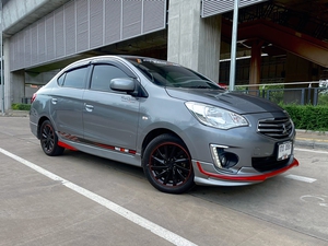 รถบ้าน รถมือสอง Mitsubishi Attrage 1.2 รุ่น GLX เกียร์ MT ปี 2017  โดย หญิงรถบ้าน รถมือสองขอนแก่น ราคาถูก ผ่อนสบาย