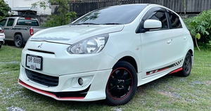 รถบ้าน รถมือสอง Mitsubishi Mirage 1.2 รุ่น GLS เกียร์ Auto ปี 2012  โดย หญิงรถบ้าน รถมือสองขอนแก่น ราคาถูก ผ่อนสบาย