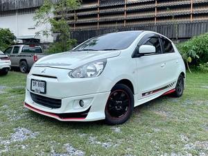 รถบ้าน รถมือสอง Mitsubishi Mirage 1.2 รุ่น GLS เกียร์ Auto ปี 2012  โดย หญิงรถบ้าน รถมือสองขอนแก่น ราคาถูก ผ่อนสบาย
