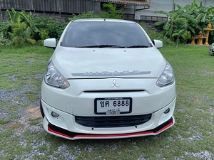รถบ้าน รถมือสอง Mitsubishi Mirage 1.2 รุ่น GLS เกียร์ Auto ปี 2012  โดย หญิงรถบ้าน รถมือสองขอนแก่น ราคาถูก ผ่อนสบาย