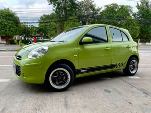 รถบ้าน รถมือสอง Nissan March 1.2 รุ่น EL เกียร์ Auto ปี 2012 โดย หญิงรถบ้าน รถมือสองขอนแก่น ราคาถูก ผ่อนสบาย