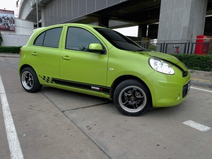 รถบ้าน รถมือสอง Nissan March 1.2 รุ่น EL เกียร์ Auto ปี 2012 โดย หญิงรถบ้าน รถมือสองขอนแก่น ราคาถูก ผ่อนสบาย