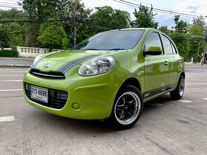 รถบ้าน รถมือสอง Nissan March 1.2 รุ่น EL เกียร์ Auto ปี 2012 โดย หญิงรถบ้าน รถมือสองขอนแก่น ราคาถูก ผ่อนสบาย