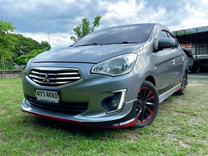 รถบ้าน รถมือสอง Mitsubishi Attrage 1.2 รุ่น GLX เกียร์ Auto ปี 2015 โดย หญิงรถบ้าน รถมือสองขอนแก่น ราคาถูก ผ่อนสบาย