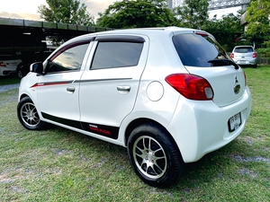 รถบ้าน รถมือสอง Mitsubishi Mirage 1.2 รุ่น GLX เกียร์ Auto ปี 2013 โดย หญิงรถบ้าน รถมือสองขอนแก่น ราคาถูก ผ่อนสบาย