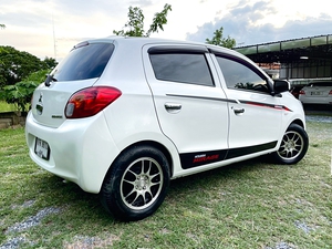 รถบ้าน รถมือสอง Mitsubishi Mirage 1.2 รุ่น GLX เกียร์ Auto ปี 2013 โดย หญิงรถบ้าน รถมือสองขอนแก่น ราคาถูก ผ่อนสบาย