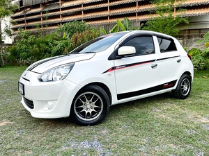 รถบ้าน รถมือสอง Mitsubishi Mirage 1.2 รุ่น GLX เกียร์ Auto ปี 2013 โดย หญิงรถบ้าน รถมือสองขอนแก่น ราคาถูก ผ่อนสบาย