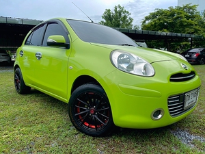 รถบ้าน รถมือสอง Nissan March 1.2 รุ่น VL เกียร์ Auto ปี 2011 โดย หญิงรถบ้าน รถมือสองขอนแก่น ราคาถูก ผ่อนสบาย